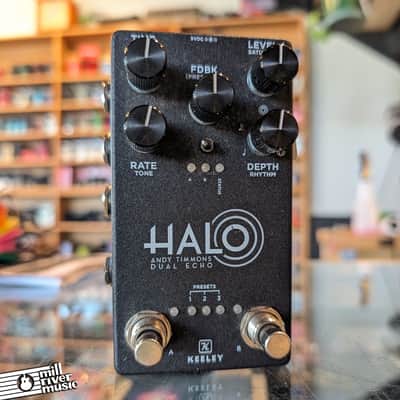 Keeley Halo Andy Timmons Dual Echo Guitar Pedal - Used