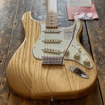 Fender Japanese 2024 Limited Edition Traditional 70's Stratocaster. Natural Ash. Unplayed Condition. MIJ Japan image 1