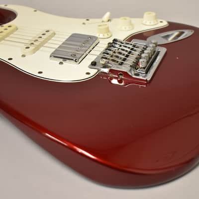 1987 Fender Standard Stratocaster USA Candy Apple Red w/HSC image 11