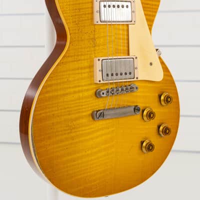 Gibson Custom Shop 1959 Les Paul Standard Reissue Murphy Lab Ultra Heavy Aged Electric Guitar, Rosewood Fingerboard, Lemon Burst image 16