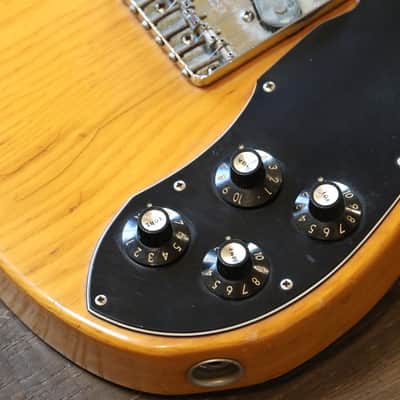Vintage! 1975 Fender Telecaster Custom Natural Electric Guitar All Original! + OHSC image 5