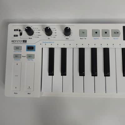 Arturia Keystep 37 USB/MIDI/CV Audio Recording Keyboard Controller & Sequencer - White image 3