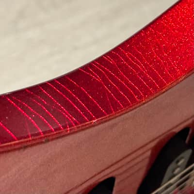 Hamer USA Centaura 1991 – Candy Apple Red / Sparkle Nitro Finish – Custom Shop Quality image 13