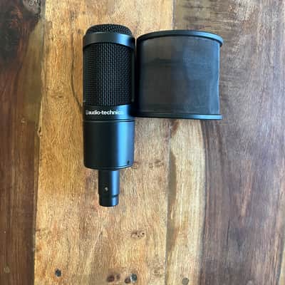 Audio-Technica AT2035 Large Diaphragm Cardioid Condenser Microphone 2010s - Black