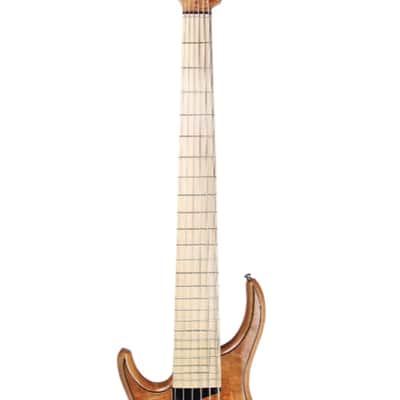 MTD Kingston Kingston Z6 lefty Natural Gloss Gloss, Maple Fretboard image 5