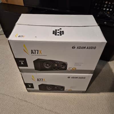 ADAM Audio A77X Active Nearfield / Midfield Monitors (Pair) includes original box and etc image 9