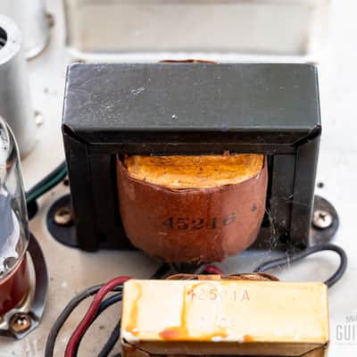 1961 Fender Super Vintage Tube Amp Pre-CBS Brown Panel 2x10 Jensen Vibranto, 6G4 image 19