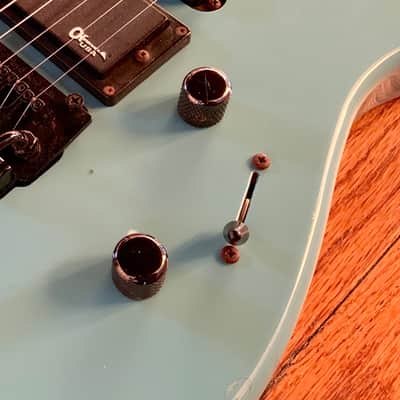 Charvel  Charvette 1980s Teal image 4