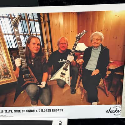 Jackson USA Custom Shop Randy Rhoads Tribute Relic Masterbuilt Concorde Only 60 Made image 7