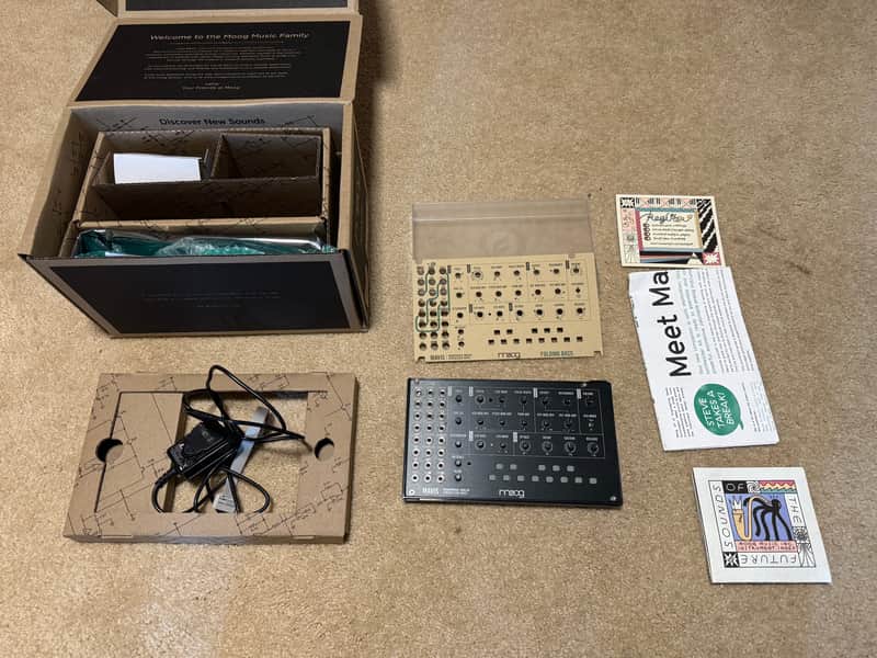 Moog Mavis Monophonic Analog Synthesizer Voice 2022 - Present - Black image 1