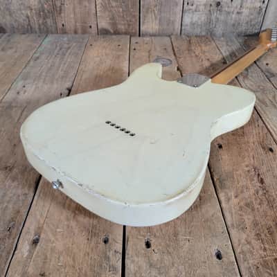 Danocaster Single Cut V Neck 2013 - White Blonde image 17