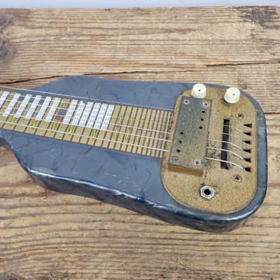 1957 Supro Lap Steel Mother of Pearl image 7