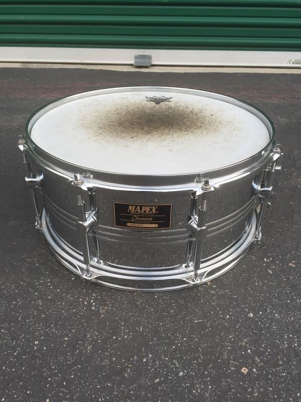 Mapex Chromium Snare Drum - 14x6.5 - XLNT Cond image 1