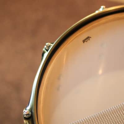 DW 6.5x14 Collector's 50th Anniversary Persimmon Spruce Snare Drum - SO#1274305 - #4 of 200 image 6