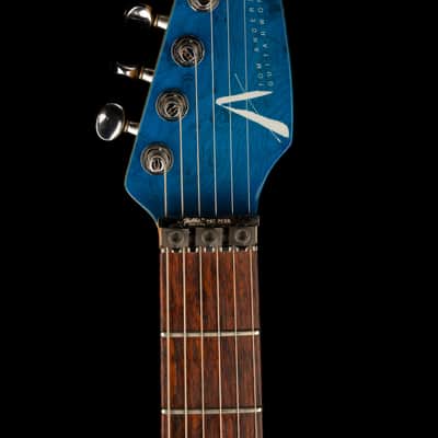 Pre Owned 1991 Tom Anderson Drop Top HSS Flametop Translucent Blue With Case image 12
