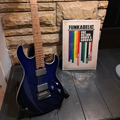 Cort G290 FAT II 2022 - Present - Bright Blue Burst image 1