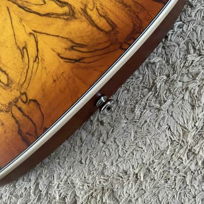 Customer Sunburst Electric Guitar, Spruce Top Mahogany Body, Roasted Maple Neck, 22 Frets Rosewood Fingerboard image 17