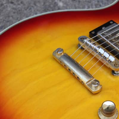 1973 Greco EG-500 Les Paul Custom Sunburst - Made in Japan | Reverb