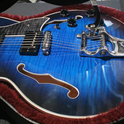 Heritage H-555 Custom 2012 Blueburst image 1