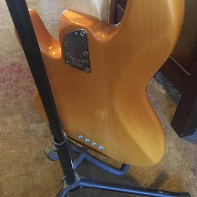 Fender American Deluxe Jazz Bass Natural image 3