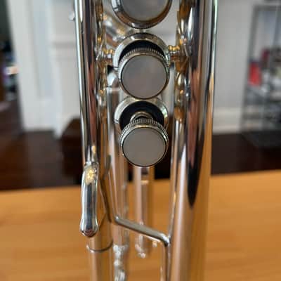 Bach Stradivarius LR180S43 Professional Model Bb Trumpet 1997 - Silver-Plated image 11