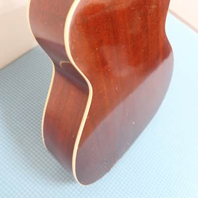 Vintage 1960s Harmony Stella 4 String Acoustic Tenor Guitar Clean Works Great Sunburst Clean! image 10
