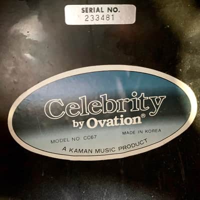 Ovation CC67 Celebrity 1992 Natural image 14