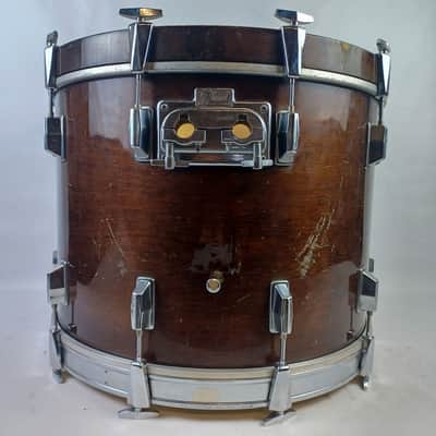 Pearl 16x22"Walnut Lacquer All-Maple Bass Drum Vintage80s Japan Set Kit Kick MIJ image 1