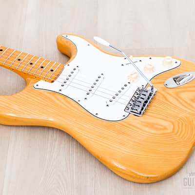 1993 Fender Stratocaster ‘72 Vintage Reissue ST72-58 Natural Ash, Japan MIJ image 9