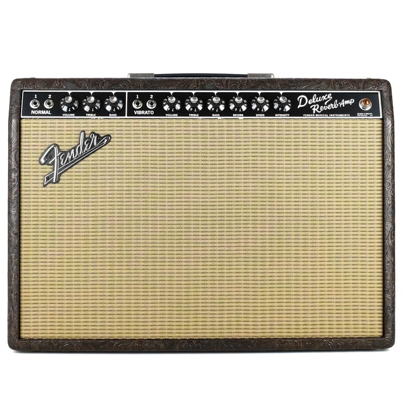 Fender Limited Edition 65 Deluxe Reverb Western with Creamback image 1