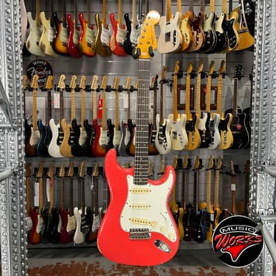 Fender 1964 Stratocaster Fiesta Red Refin True Vintage image 2