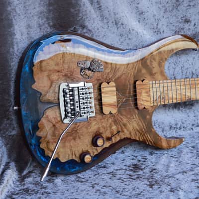 Immagine GB Liuteria Custom Boutique Ergal 6 string Fossil edition - 24