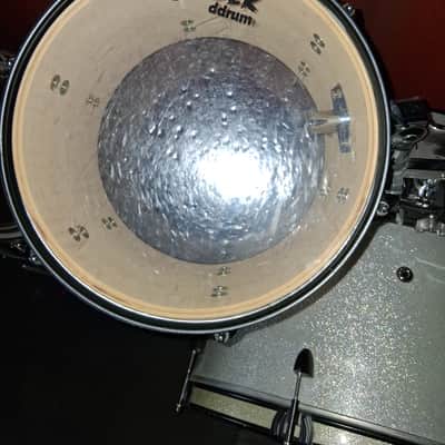 ddrum D2r - White sparkle bass drum and tom image 4