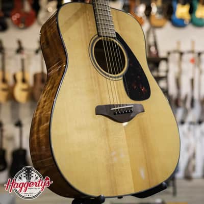 Yamaha FG800J NT Dreadnought Acoustic Guitar - Natural image 1
