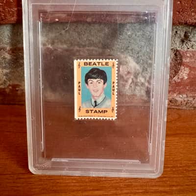 The Beatles Paul McCartney Collectors Stamp 1964 image 1