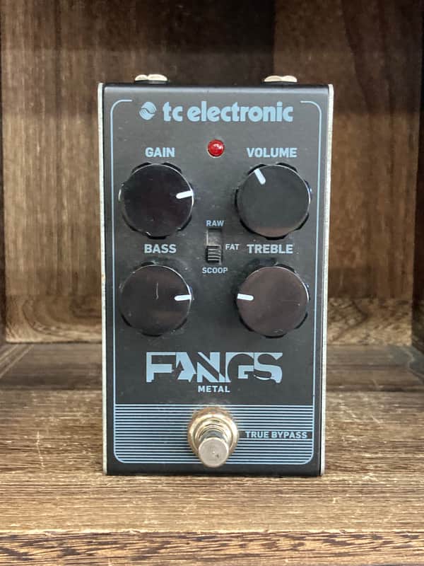 TC Electronic Fangs Metal Distortion 2017 - Present - Black image 1