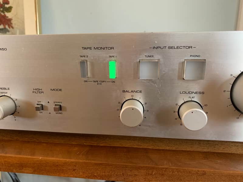 Ampli Intégré Yamaha A-450 – Natural Sound – Vintage – Japon – Bon état