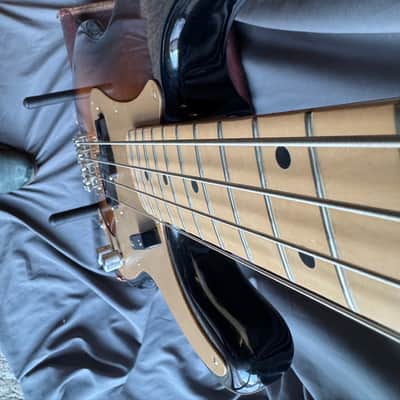 Vintage 1970s Ibanez P Bass Challenger - Sunburst Finish - MIJ - Lawsuit era - w/ Ibanez HSC image 13