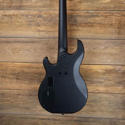 Yamaha BB735A 5-String Trans Matte Black Broadbass Guitar image 8
