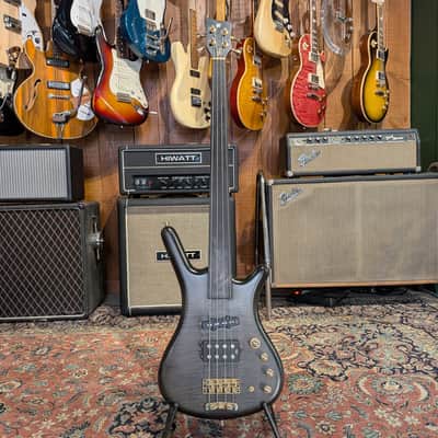 Warwick Corvette FNA Jazzman Fretless 2000's - Nirvana Black Stain image 5