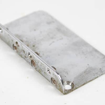 1972 Vintage Fender Precision Bass/Telecaster/Jazz Bass BRIDGE Bare Plate No Saddles 1970s USA image 3