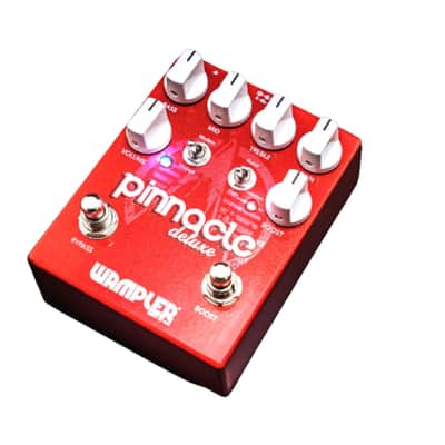 Wampler Pinnacle Deluxe Brown Sound British Distortion Pedal w/Boost image 1