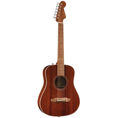 Fender California Standard Redondo Mini in Natural Sapele image 5