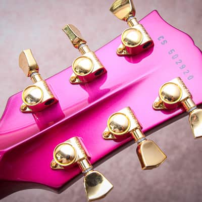 GIBSON USA Custom Shop Special Order Les Paul Axcess Custom "Chrome Pink + Ebony" (2025) image 13