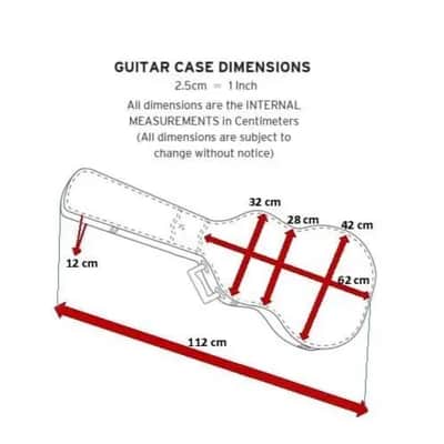 Parker Acoustic Guitar Hard Case | Rigid Case with inbuilt Hygrometer image 2