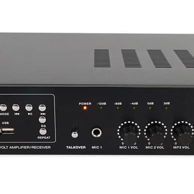 2) JBL Control 424LP 4" Low Profile 70v Commercial In-Ceiling Speakers+Amplifier image 12