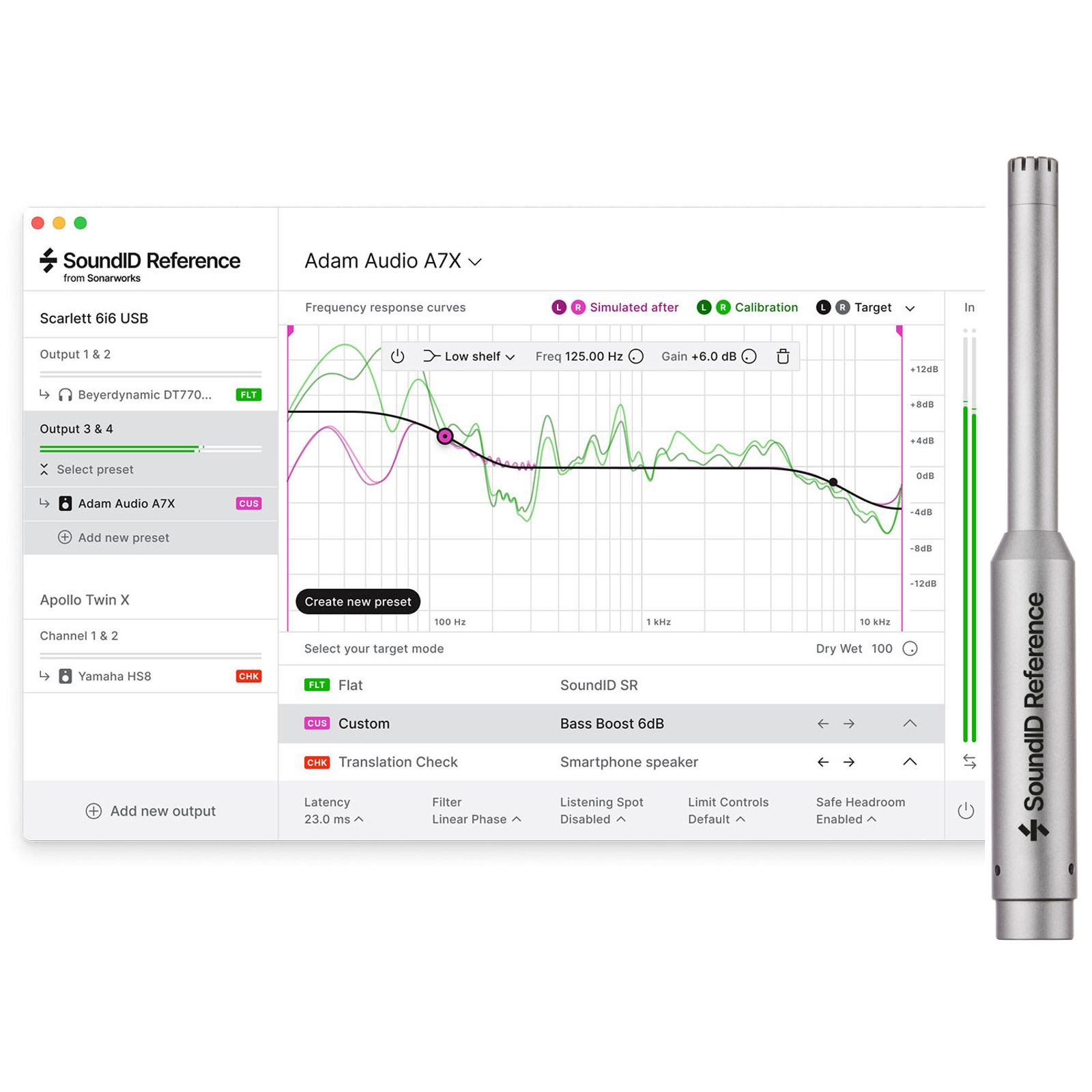 Sonarworks SoundID Reference with Microphone | Reverb