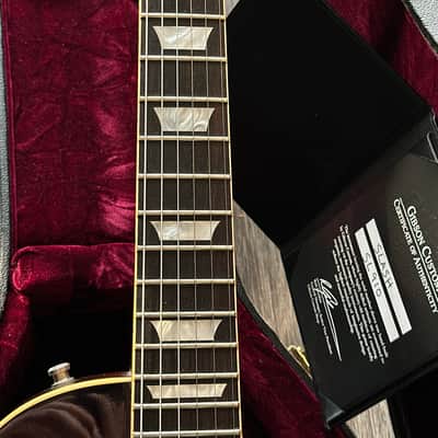 Gibson Les Paul Standard Slash Custom Shop Tobacco with Piezo Acoustic Tones image 8