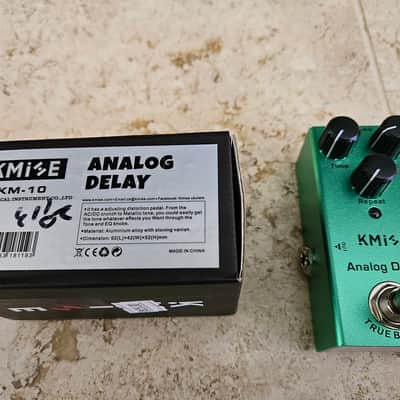 Kmise Analog Delay Electric Guitar Effects Pedal Mini Single Type DC 9V True Bypass image 1