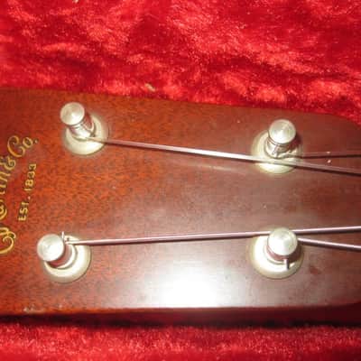 1960 Martin Baritone Ukulele Style 51 Natural image 9